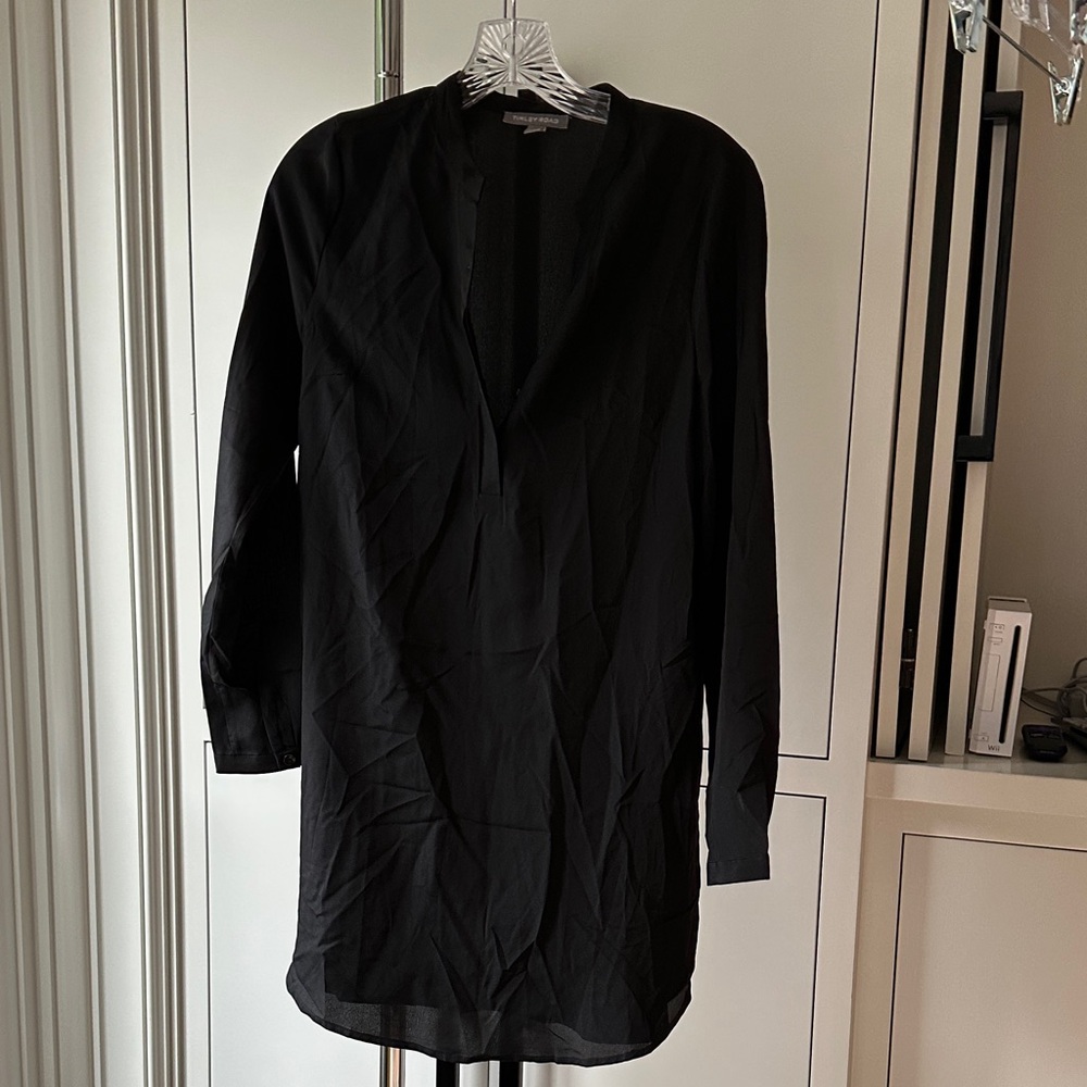Tinley Road Black Long Sleeve Dress